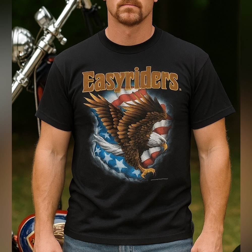 Men’s Vintage Just Brass Inc 90s Easyriders Tshirt